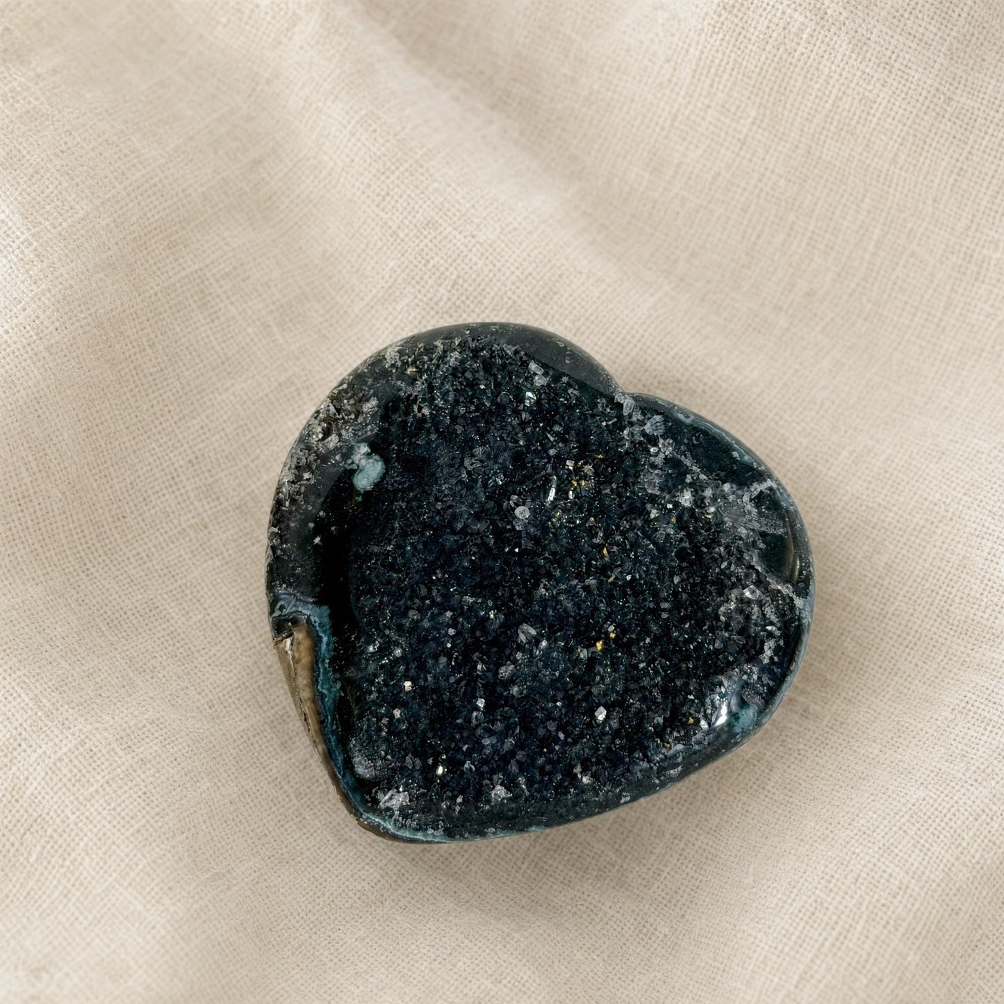 Forest Druzy Heart