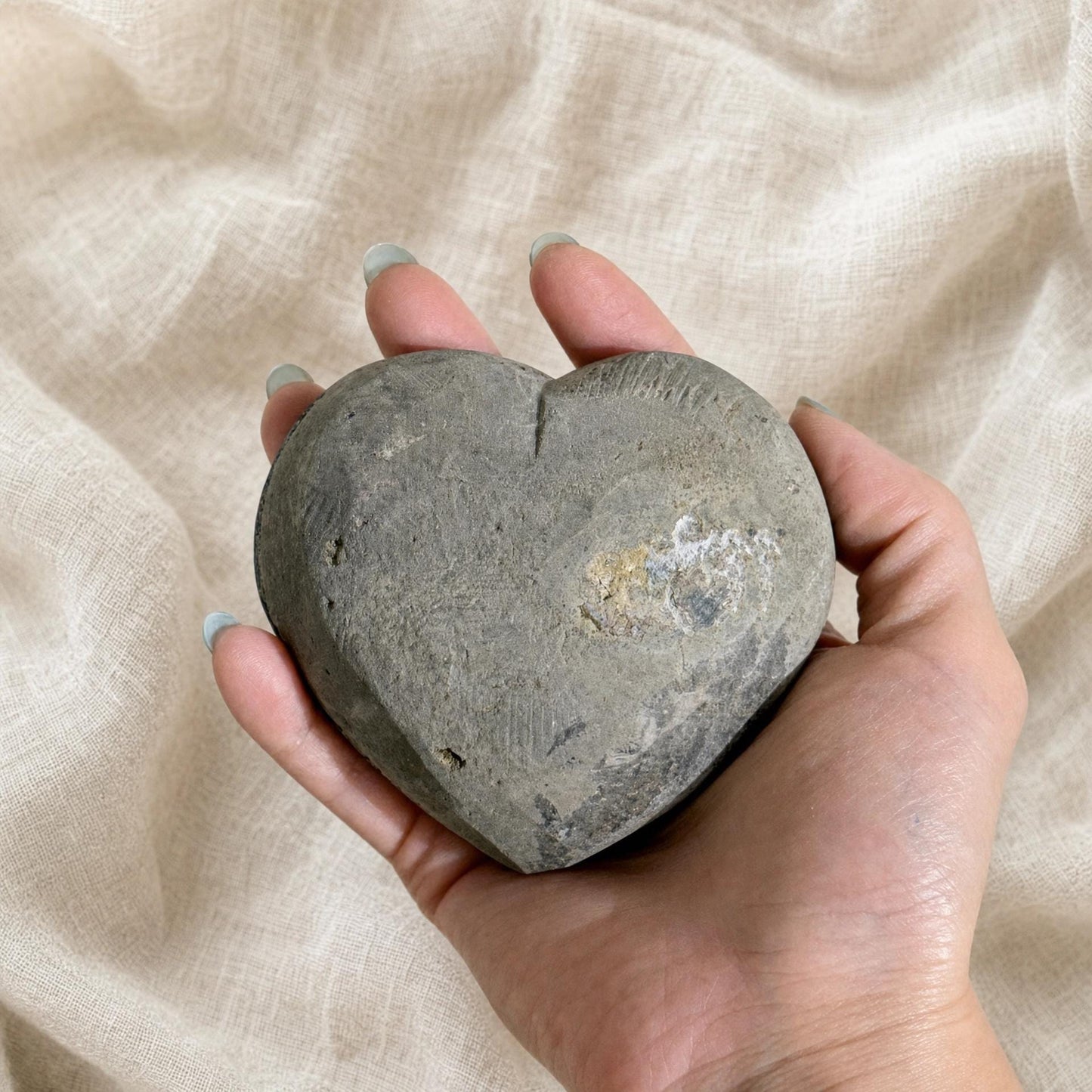 Forest Druzy Heart